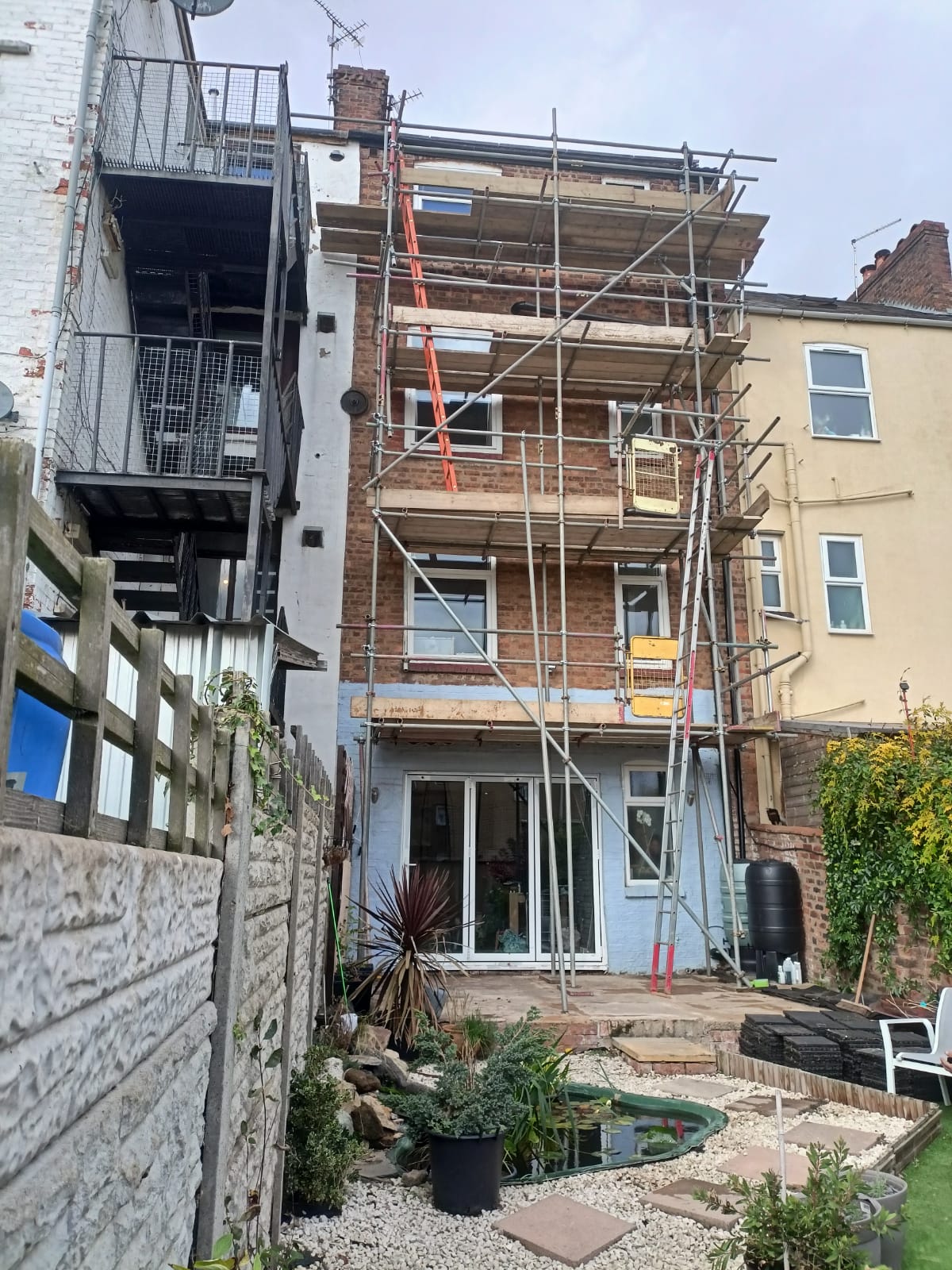 Scaffolding services in Northamptonshire